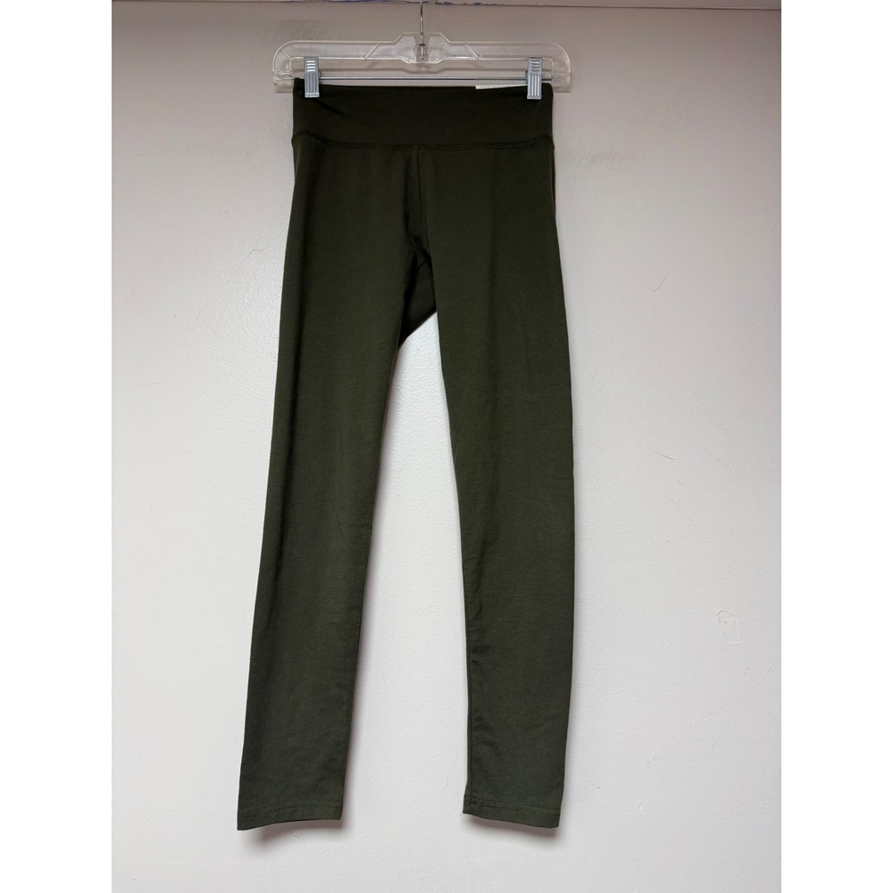 Aerie OFFLINE by Aerie Olive Green Leggings Regular Rise Short Women's Size S